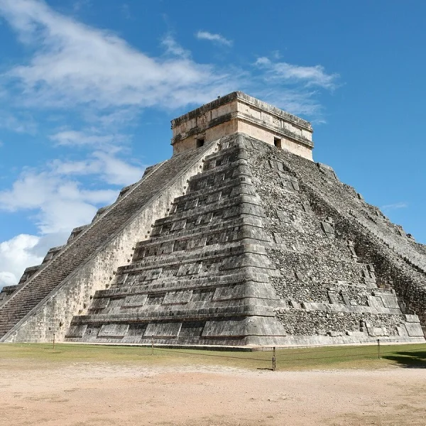Templo de Kukulcán en Chichén Itzá, México.
